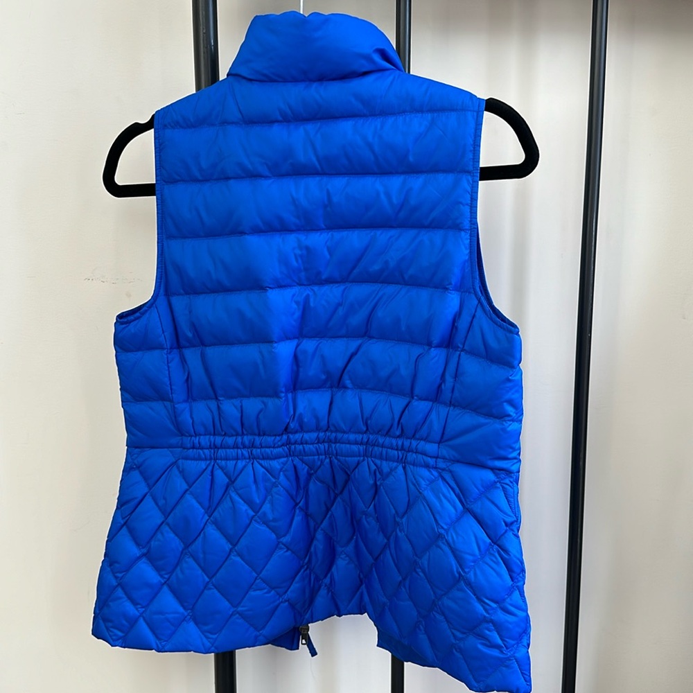 Talbots Quilted Vest - Cobalt Blue - Picture 4 of 4